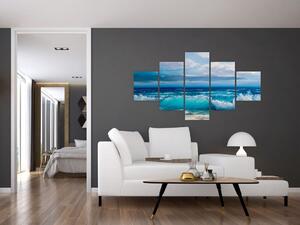 Obraz - Fale morskie (125x70 cm)