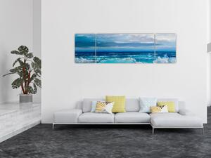 Obraz - Fale morskie (170x50 cm)