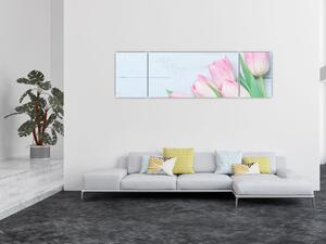 Zdjęcie - Bukiet tulipanów (170x50 cm)