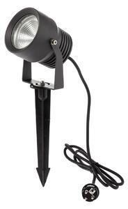 Zewnętrzna Lampa Lucande, Irina, szary, taras, metal, nowoczesny
