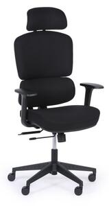 Krzesło biurowe JONES, czarny