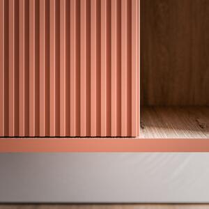 BELDIVO szafka podumywalkowa 50 cm z białą umywalką - drzwi lewe - różne kolory