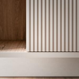 BELDIVO szafka podumywalkowa 50 cm z białą umywalką - drzwi prawe - różne kolory