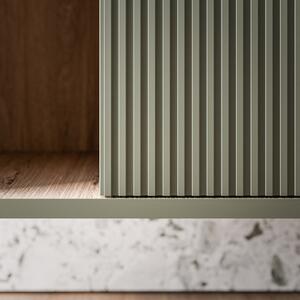 BELDIVO szafka podumywalkowa 50 cm z białą umywalką - drzwi prawe - różne kolory