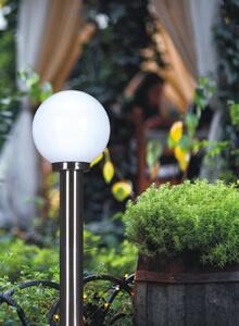 Ogrodowa lampa stojąca z mlecznym kloszem K-LP270-1000 z serii ANA