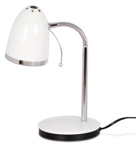Stylowa lampka biurkowa idealna dla ucznia K-MT-200 BIAŁY z serii KAJTEK
