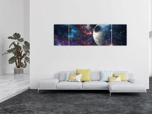 Obraz kosmosu (170x50 cm)