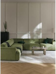 Sofa narożna XL ze sztruksu Melva