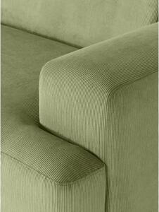 Sofa narożna XL ze sztruksu Melva