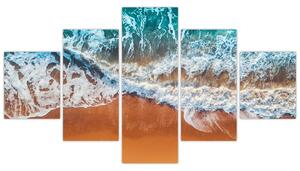 Obraz plaży morskiej (125x70 cm)