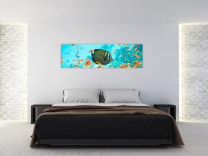 Obraz podwodnego świata (170x50 cm)