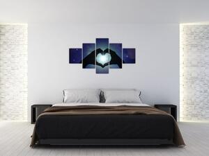 Obraz - Miłość symboliczna (125x70 cm)