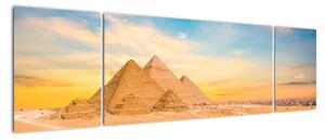 Obraz egipskich piramid (170x50 cm)