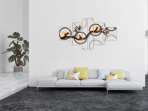 Malarstwo artystyczne - Ptaki na gałęzi (125x70 cm)