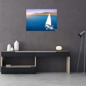 Obraz - Przejażdżka łodzią (70x50 cm)