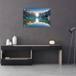 Obraz - Górskie jezioro (70x50 cm)
