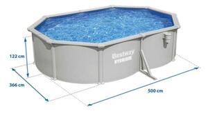 Basen stelażowy Hydrium 500x366x122 Bestway całoroczny 56586 zestaw