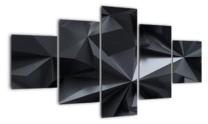 Obraz - Abstrakcja geometryczna (125x70 cm)