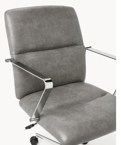 Krzesło biurowe ze sztucznej skóry Reto