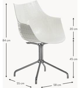 Krzesło obrotowe z tworzywa sztucznego Meridiana