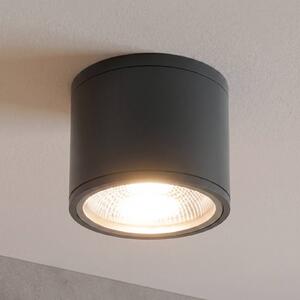 ORION Reflektor LED Sputnik IP65 Ø 14,5 cm czarny, czarny, łazienka, aluminium, nowoczesny