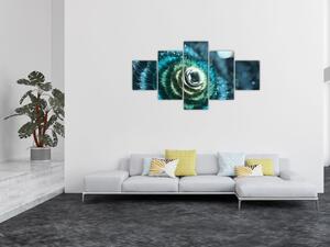 Obraz - Kwiat w szczegółach (125x70 cm)
