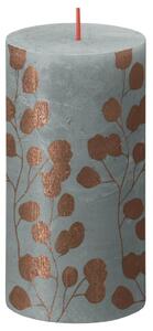 Bolsius Świece pieńkowe Silhouette, 4 szt., 130x68 mm, eukaliptusowe