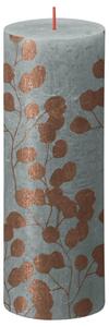 Bolsius Świece pieńkowe Silhouette, 4 szt., 190x68 mm, eukaliptusowe