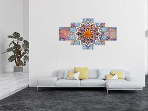 Obraz mozaiki (125x70 cm)