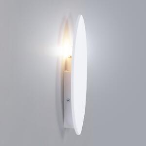 Industrialna, biała, dekoracyjna lampa ścienna K-4684 z serii REGA