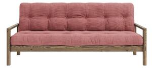 Różowa rozkładana sofa 205 cm Knob – Karup Design