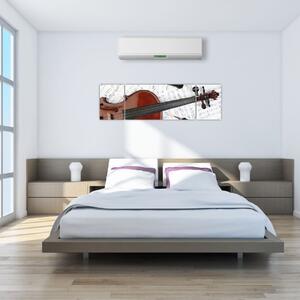 Obraz - Instrumenty muzyczne (170x50 cm)