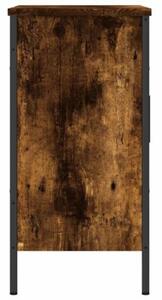 Szafka pod umywalkę, przydymiony dąb, 60x30x60 cm