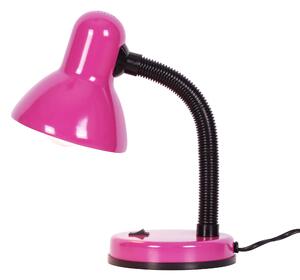 Dziewczęca, elastyczna lampka biurkowa K-MT-203 RÓŻOWY z serii CARIBA