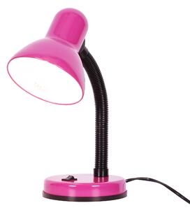 Dziewczęca, elastyczna lampka biurkowa K-MT-203 RÓŻOWY z serii CARIBA