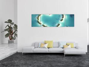 Obraz - Wyspy serca (170x50 cm)