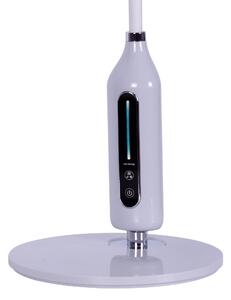 Nowoczesna, ledowa lampka biurkowa K-BL1072 SREBRNY z serii MIDA