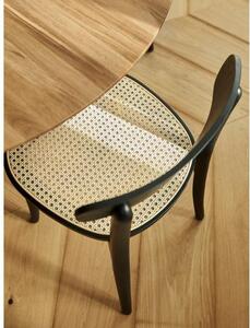 Krzesło z drewna z plecionką wiedeńską Richie, 2 szt