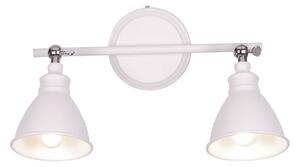 Industrialny, dwuramienny kinkiet K-8005-2 WH z serii WATSO WHITE