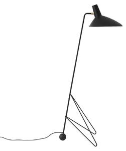 Lampa Podłogowa &Tradition, Tripod HM8, czarny, salon, aluminium