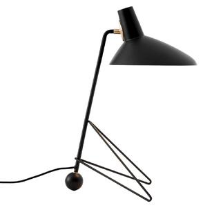 Lampa Stołowa &Tradition, Tripod HM9, czarny, salon, aluminium
