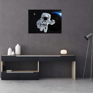 Obraz - Astronauta w kosmosie (70x50 cm)