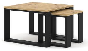 Zestaw stolików kawowych dąb artisan K5-F52