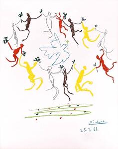 Druk artystyczny La ronde de la jeunesse, Pablo Picasso, (60 x 80 cm)