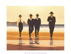 Druk artystyczny The Billy Boys 1994, Jack Vettriano, (50 x 40 cm)