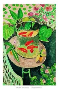 Druk artystyczny The Goldfish 1912, Henri Matisse