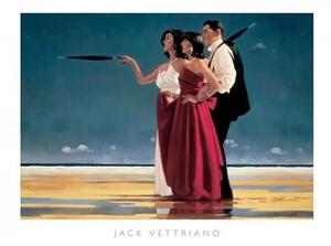 Druk artystyczny The Missing Man Ii 1998, Jack Vettriano