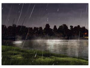 Obraz - Deszczowy wieczór (70x50 cm)