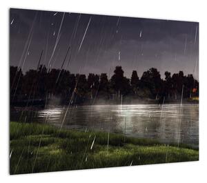 Obraz - Deszczowy wieczór (70x50 cm)