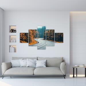 Obraz - Kręta droga (125x70 cm)